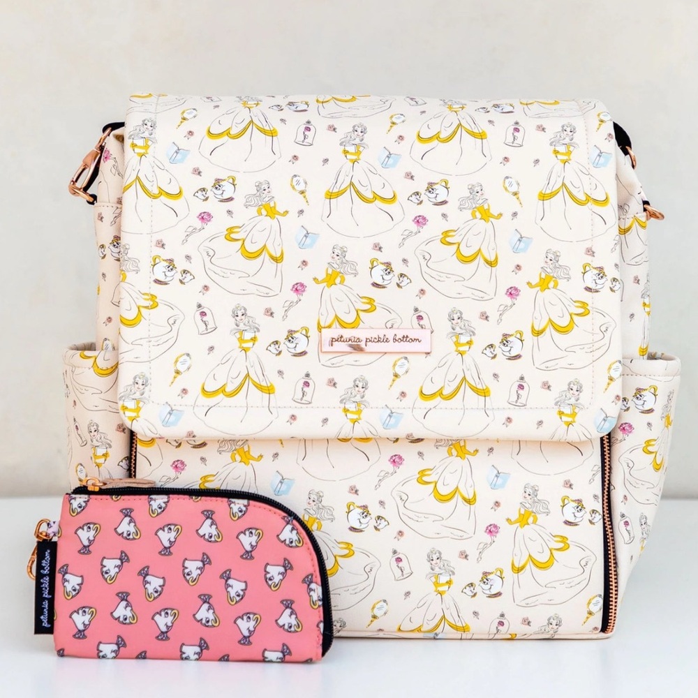 Petunia Pickle Bottom Whimsical Belle Boxy Backpack + Cool Pixel Plus – NWT